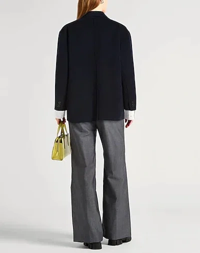 Weekend Max Mara Minimal Blazer In Black