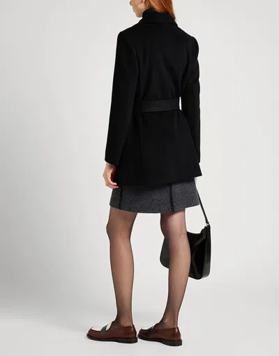 Maxco. Long-sleeved Coat In Black