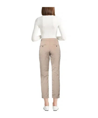 Max Mara Straight-leg Minimalist Pants In Multi