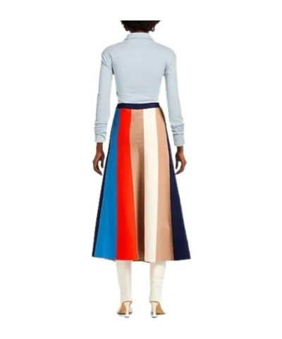 Rag & Bone Solid Stretch Knit Sweater In Blue