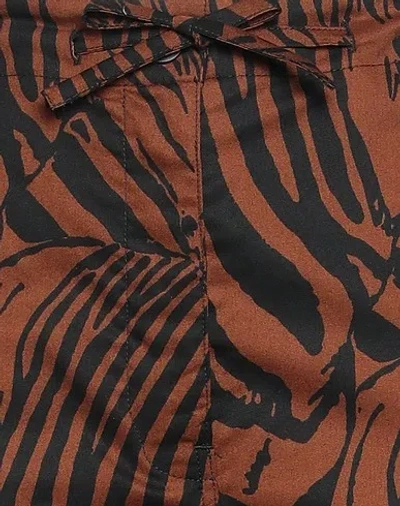 Weekend Max Mara Zebra Print Cargo Pants In Black