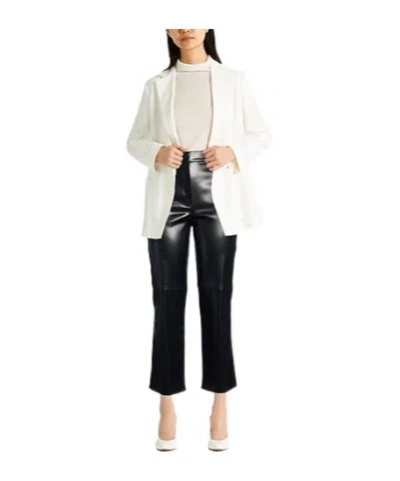 Max Mara Simple Straight-leg Pants In Black