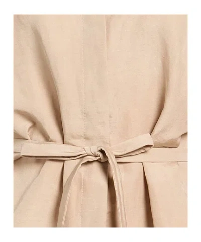 Max Mara Solid Long-sleeve Shirt In Neutral