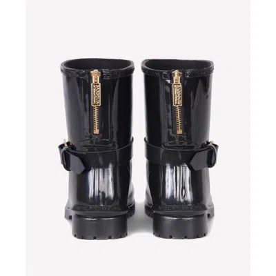 Barbour Short Warm Rain Boots In White