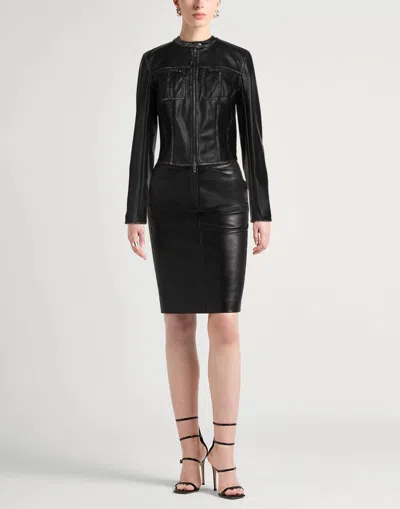 Diesel Biker Jacket In Black