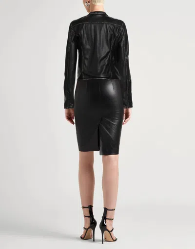 Diesel Biker Jacket In Black