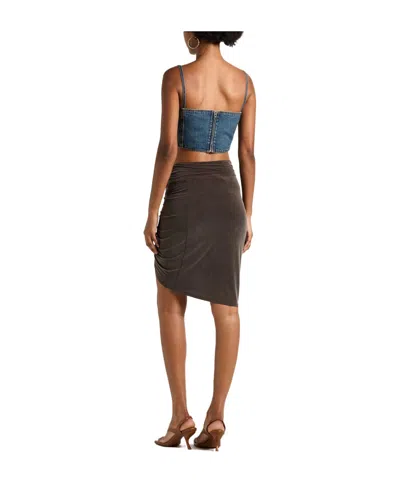 Jacquemus Mini Skirts In Brown