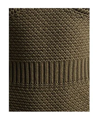 Max Mara Knitted Sleeveless Romper In Black