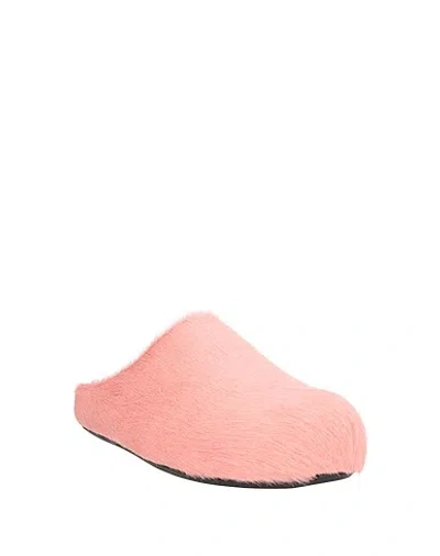 Marni Plain Colour Mules In Pink