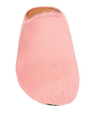 Marni Plain Colour Mules In Pink