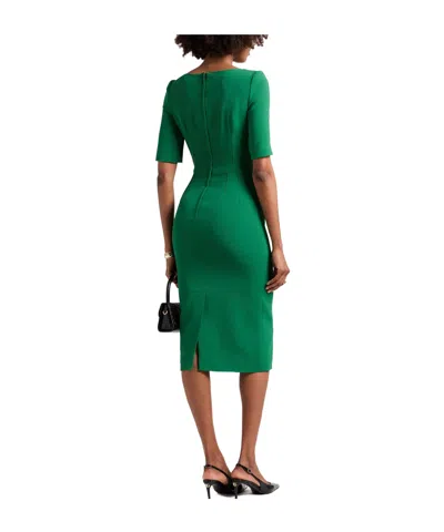 Dolce & Gabbana Minimalist Solid Knit Sweater In Green