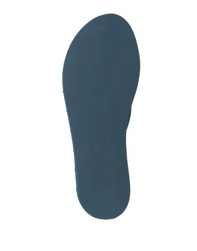 Tory Burch Minimalist Comfortable Flip-flops In Blue
