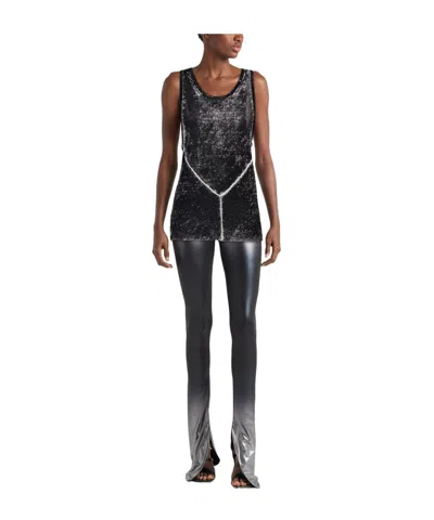 Diesel Solid Color Vests In Black