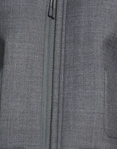 Maxco. Simple Long-sleeve Coat In Gray