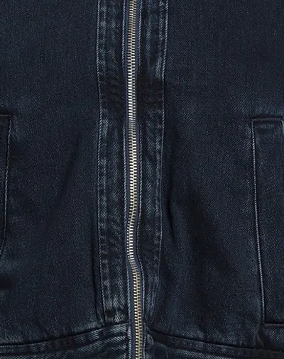Rag & Bone Dark Denim Jacket In Black