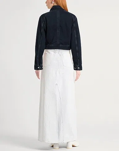 Rag & Bone Dark Denim Jacket In Black
