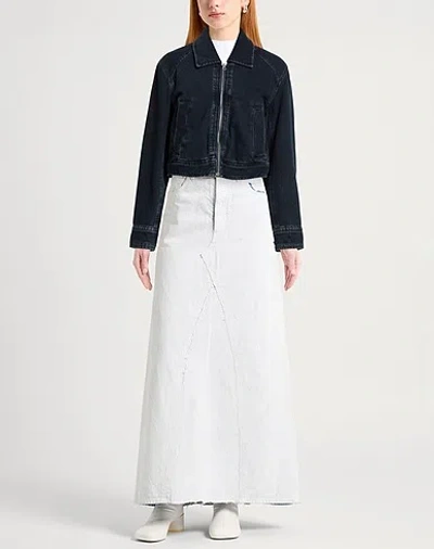 Rag & Bone Dark Denim Jacket In Black