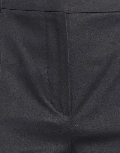 Max Mara Solid Color Slim-fit Trousers In Black