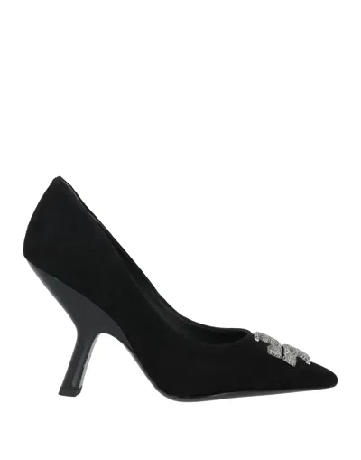 Tory Burch Pointed-toe High Heels In Black
