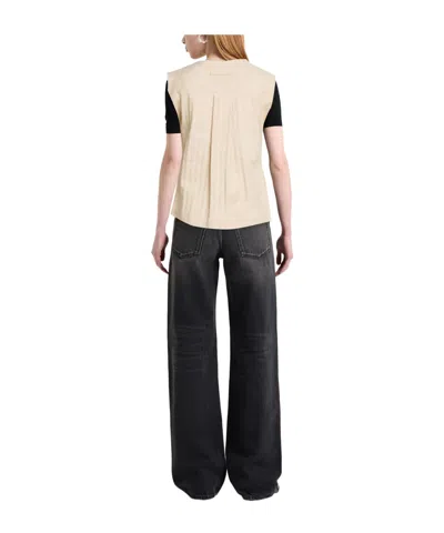 Maxco. Solid Color Waistcoats In Neutral