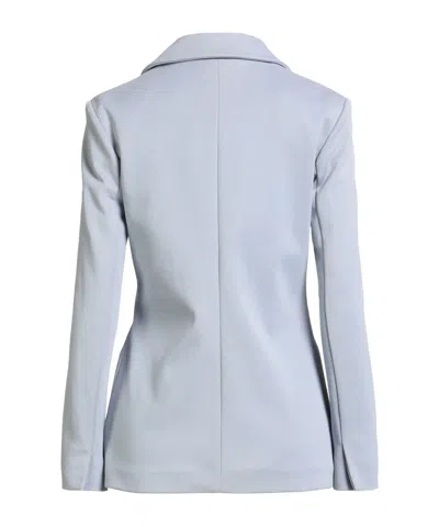 Max Mara Single-breasted Blazer In Blue