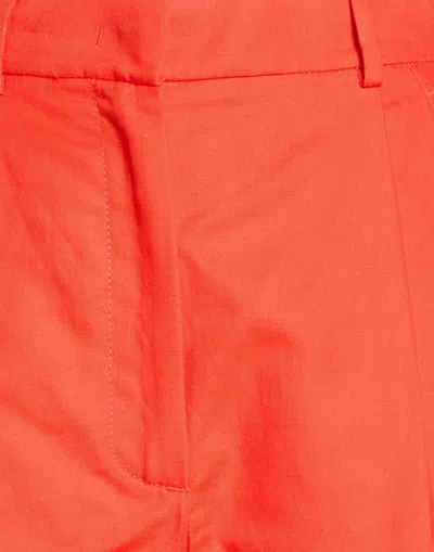 Weekend Max Mara Minimal Solid Shorts In Red