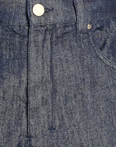 Max Mara Denim Straight-leg Pants In Multi