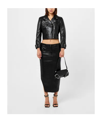 Givenchy Midi Skirt In Black