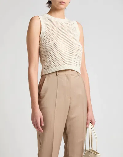 Sportmax Plain Colour Flared Trouser In Multi