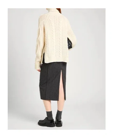 Maxco. Turtleneck Sweater In Multi