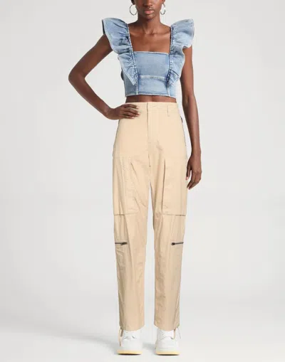 Rag & Bone Solid Color Cuffed Cargo Pants In Neutral