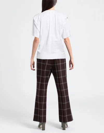 Isabel Marant Solid Color Short Sleeve T-shirt In White