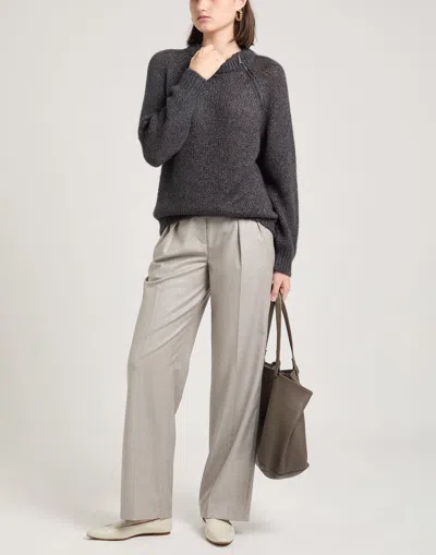Maxco. Knitted Jumper In Black