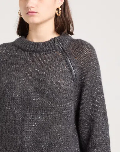 Maxco. Knitted Jumper In Black