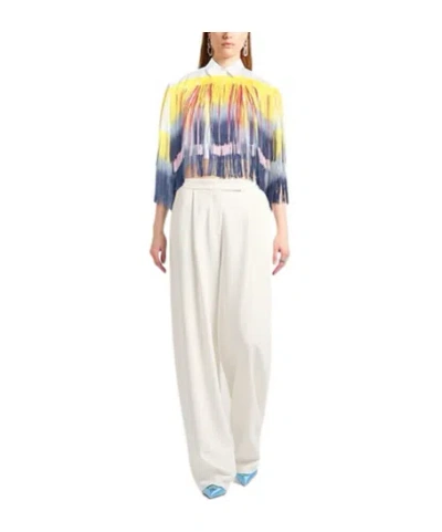Dolce & Gabbana Solid Color Blouse In White