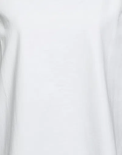 Sportmax Solid Sleeveless T-shirt In White