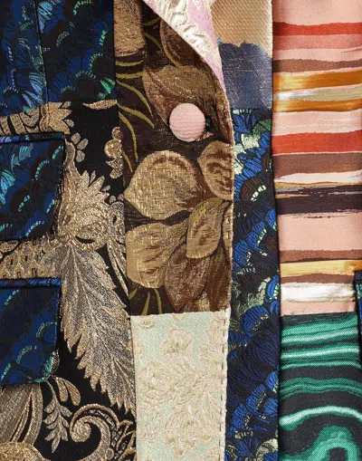 Dolce & Gabbana Single-breasted Blazer In Multi