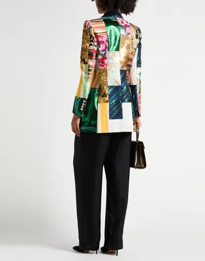 Dolce & Gabbana Single-breasted Blazer In Multi
