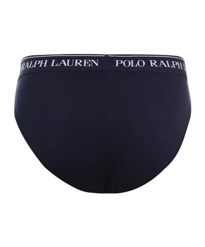 Polo Ralph Lauren Three Pack Logo Briefs In Multi
