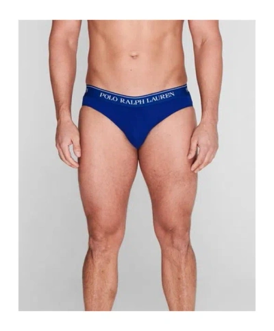 Polo Ralph Lauren Three Pack Logo Briefs In Multi