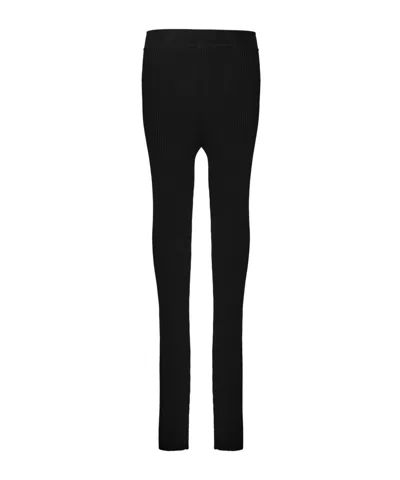 Essentials Logo Elastic Leggings In Black