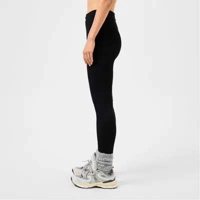 Essentials Logo Elastic Leggings In Black