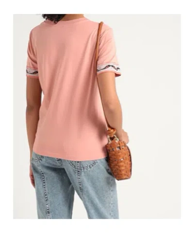 Maxco. Logo T-shirt In Pink