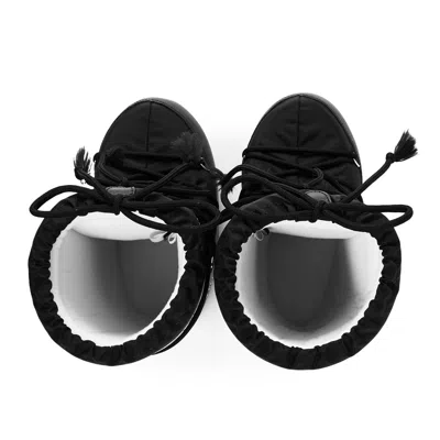 Moon Boot Icon Nylon Boots In Black