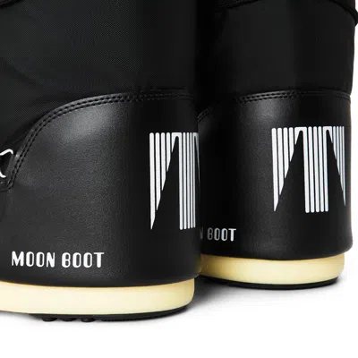 Moon Boot Icon Nylon Boots In Black