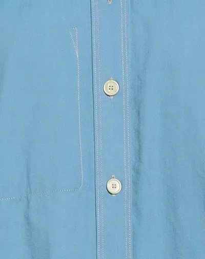 Isabel Marant Minimal Solid Shirt In Blue