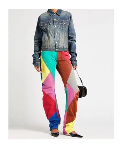 Balenciaga Denim Jacket In Blue