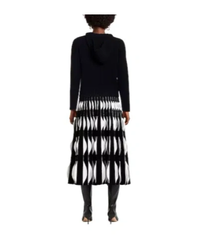 Max Mara Solid Color Knit Long-sleeve Top In Black