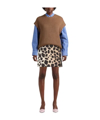 Max Mara Mini Skirts In Multi