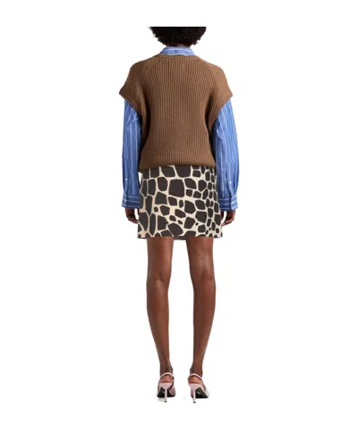 Max Mara Mini Skirts In Multi